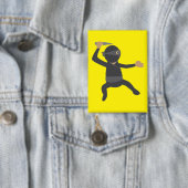 Lustiger Ninja Button (Insitu)
