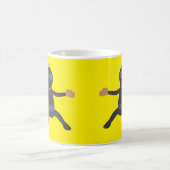 Lustiger Ninja Kaffeetasse (Mittel)