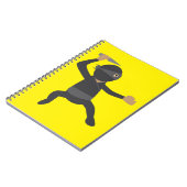 Lustiger Ninja Notizblock (Linke Seite)