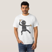 Lustiger Ninja T-Shirt (Vorne ganz)