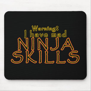 Lustiger Ninja Witz Mousepad
