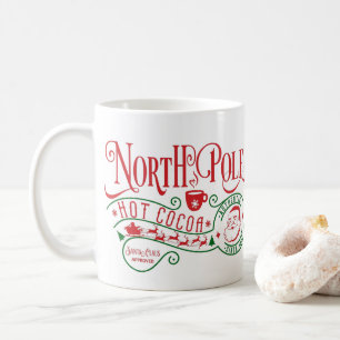Lustiger Nordpol Heiße Schokolade Weihnachten Kaffeetasse