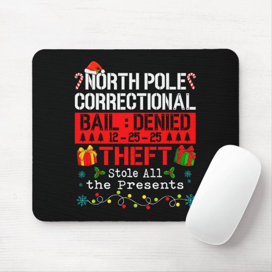Lustiger North Le Correctional Diebstahl Stiehlt A Mousepad (Mit Mouse)