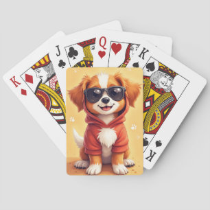 Lustiger Nova Scotia Duck Tolling Retriever Kawaii Spielkarten