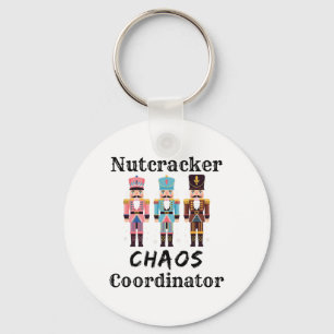 Lustiger Nussknacker-Chaos-Koordinator Tanzmutter  Schlüsselanhänger