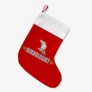 Lustiger Nymphensittichliebhaber Kleiner Weihnachtsstrumpf