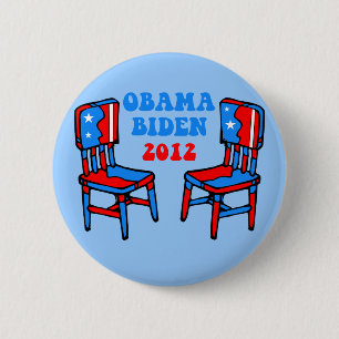 lustiger Obama Biden Button