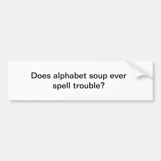 LUSTIGER OFFENSIVER ALBERNER SPASS AUTOAUFKLEBER (Vorne)