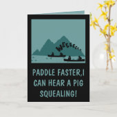 Lustiger, offensiver Befreiungsthema Geburtstag Karte (Gelbe Blume)