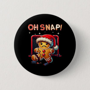 Lustiger Oh Snap Hockey Lebkuchen Weihnachten Sant Button
