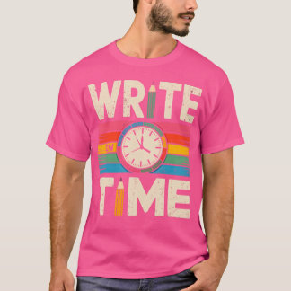 Lustiger Onime-Schriftsteller Au Pun Design Mädche T-Shirt