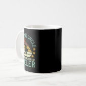 Lustiger Onkel Bouldering Bergsteiger Rock Climbin Kaffeetasse (Vorderseite Links)