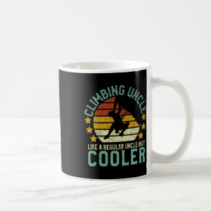 Lustiger Onkel Bouldering Bergsteiger Rock Climbin Kaffeetasse