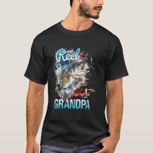 Lustiger Onkel F Amerikanische Flagge Wirklich Coo T-Shirt