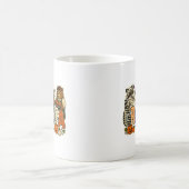 Lustiger Opa-Buchstabenblock Kaffeetasse (Mittel)