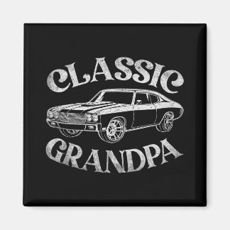 Lustiger Opa Clic Auto Grafik Familie Opa Vatertag Magnet