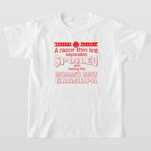 Lustiger Opa, der größte Spoiler der Welt T-Shirt
