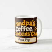 Lustiger Opa-Kaffee-Spruch Kaffeetasse (VorderseiteRechts)