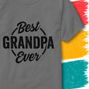 Lustiger Opa Retro Vintage Bester Opa Aller Zeiten T-Shirt