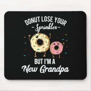 Lustiger Opa Schwangerschaft Enthüllung Meme Baby Mousepad