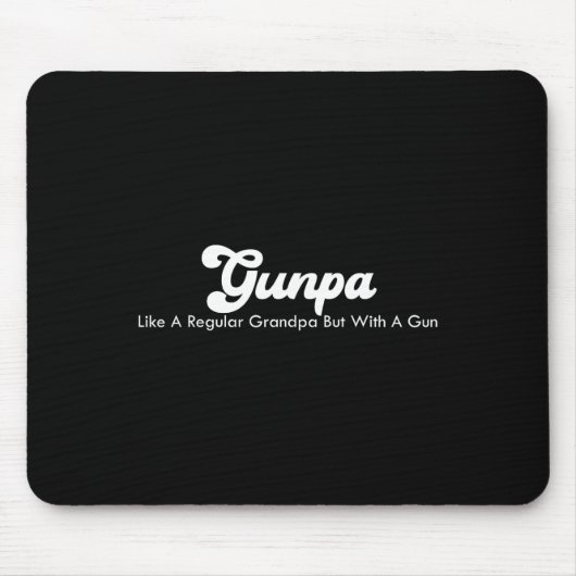 Lustiger Opa-Zitat konservativer Republikaner  Mousepad (Vorne)