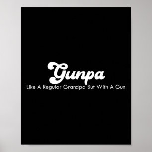 Lustiger Opa-Zitat konservativer Republikaner Poster