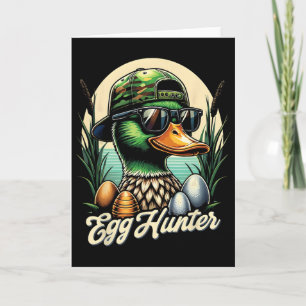 Lustiger Ostereierjäger-Enten-Eierjagd Karte