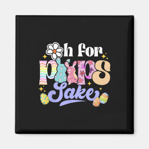 Lustiger Osterhase Druck Gles Frohe Ostern Wo Magnet