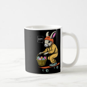 Lustiger Osterhase Skater Skateboard Eierjagd S Kaffeetasse