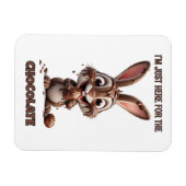 Lustiger Osterhase – Süßes & Verspieltes Osterdesi Magnet (Horizontal)