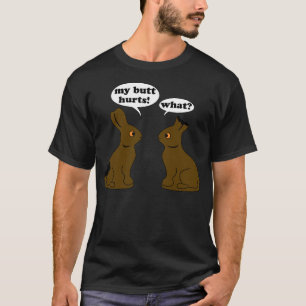 Lustiger Osterhase T-Shirt