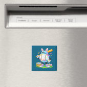 Lustiger Ostern Baseball Hase Ei Jäger Tank Top Magnet (In Situ (Geschirrspüler))