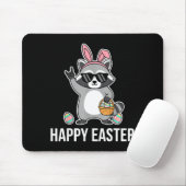 Lustiger Osterwaschbärkostüm Kleinkind Ostereiersu Mousepad (Mit Mouse)