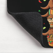 Lustiger Otter Cinco De Mayo Kinder Männer Frauen Mousepad (Ecke)
