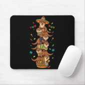 Lustiger Otter Cinco De Mayo Kinder Männer Frauen Mousepad (Mit Mouse)