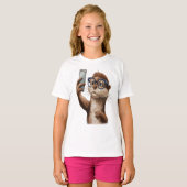 lustiger Otter T-Shirt (Vorne ganz)