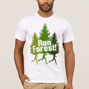 Lustiger Outdoorsy Laufwald T-Shirt