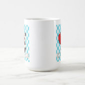 lustiger Panda Kaffeetasse (Mittel)