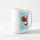 lustiger Panda Kaffeetasse (VorderseiteRechts)