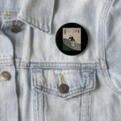 Lustiger Panda-Surf-Spruch Japanische Welle Meme H Button (Beispiel)