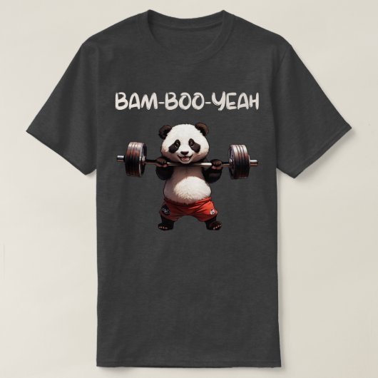 lustiger Panda T-Shirt (Design vorne)