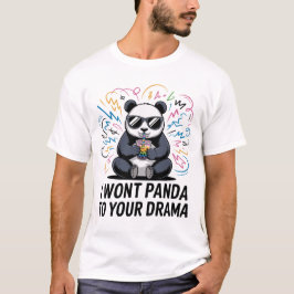 Lustiger Panda-Wortwitz – „Ich werde mich nicht zu T-Shirt