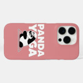 lustiger Panda-Yoga Case-Mate iPhone Hülle (Rückseite (Horizontal))