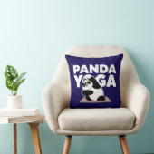 lustiger Panda-Yoga Kissen (Stuhl )