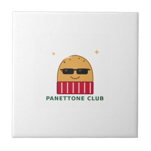 Lustiger Panettone-Club-Weihnachts-Reisebecher Fliese