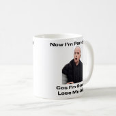 Lustiger Panik Becher Noveltät Kaffeetasse Bürohum (VorderseiteRechts)