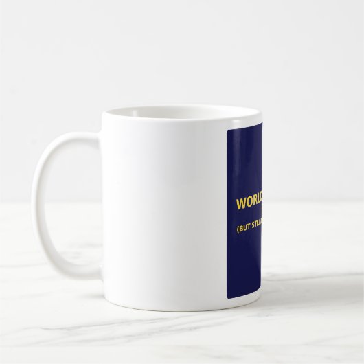 Lustiger Papa-Becher - Weltbester Durchschnittspap Kaffeetasse (Links)
