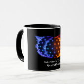 Lustiger Papa Elemente Tasse – Meister der Element (Vorderseite Links)