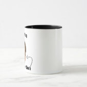 Lustiger Papa Foto Gesicht Tasse - Individuelles W (Zentrum)