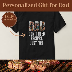 Lustiger Papa-Grill ohne Rezepte T-Shirt